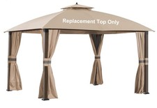 SCOCANOPY Replacement Cover Fit for 10X12 Ft Eagle Brooke Soft Top Gazebo Mod...