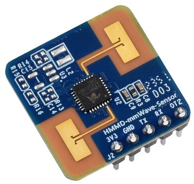 Waveshare mmWave AIoT Radar Mikrobewegungs-Erkennungssensor, FMCW, GPIO/UART,