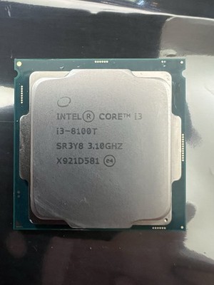 Intel Core i3 | i3-8100T 4C/4T LGA1151 CPU | 3.1GHz | 35W | 6MB Cache