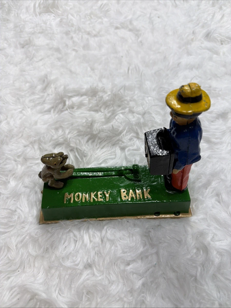 Monkey Bank In Collectible Mechanical Banks for sale | eBay