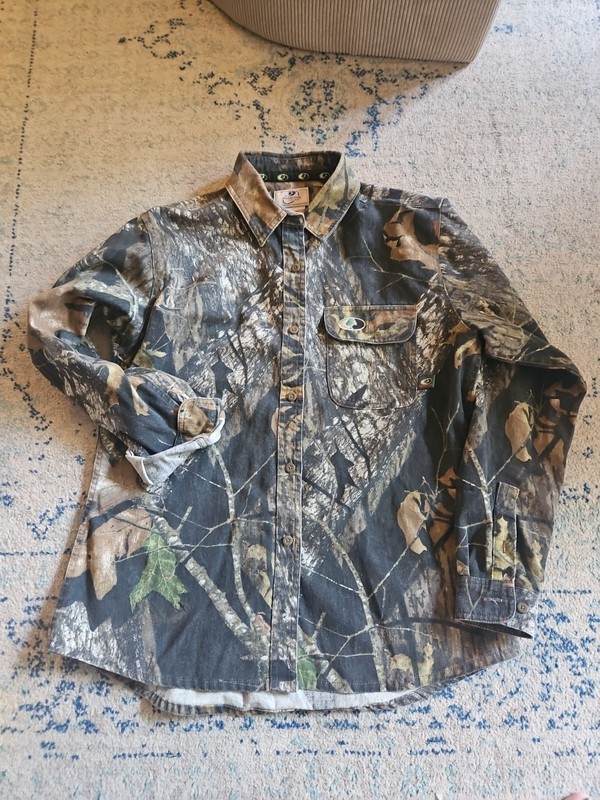 Mossy Oak Women's Lady Explorer Long Sleeve Shirt, Size Large