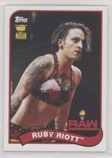 2018 Topps Heritage WWE Ruby Riott #64 0t6p