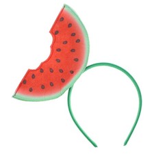 SEWACC Watermelon Headband Cute Fruit Summer Hair Hoops As Shown