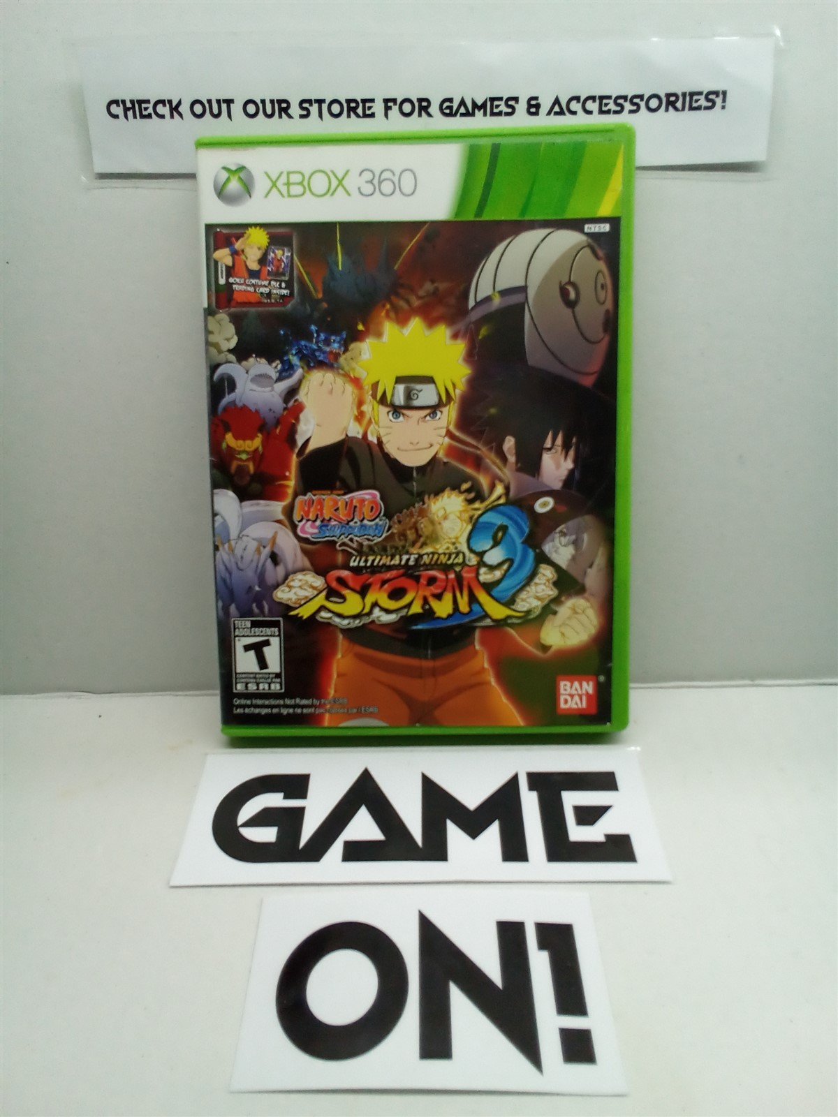 Naruto Shippuden: Ultimate Ninja Storm 3 (Xbox 360 2013) Complete Tested Working
