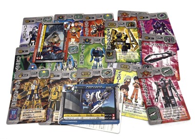 Machine Robo Rescue Carddass 18 Trading Card Set BANDAI 2003