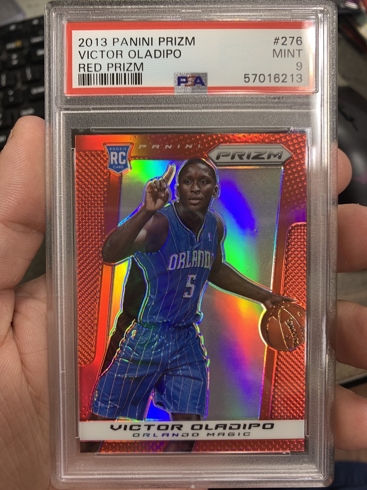 2013 Panini Prizm Victor Oladipo Red #276 PSA 9
