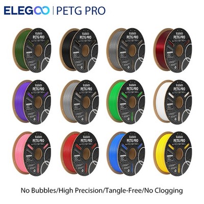 ELEGOO 1KG PETG PRO 3D Drucker Filament 1.75mm PETG PRO 1KG Spule