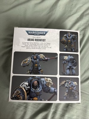 JOYTOY 1/18 Warhammer 40k Action Figure Space Wolves Arjac Rockfist