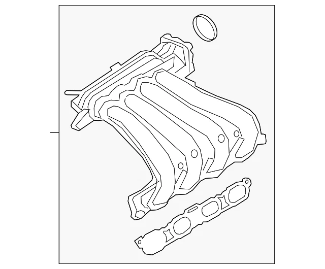 Genuine Nissan Intake Manifold 14001-1HK0A - Image 3 of 4