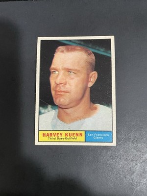 1961 TOPPS HARVY KUENN, #500, NM/MT (Free Shipping On Any 3!)