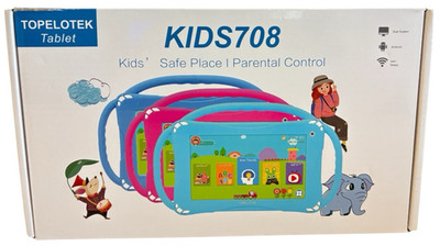 New Kids 7  Rose Pink Tablet Ages 3+ In Protective Case 32GB