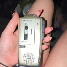Olympus Pearlcorder Handheld Microcassette Ta...