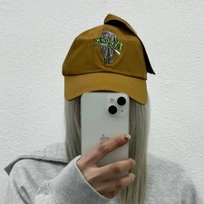 Ader Error Alien Logo Mustard Baseball Cap Official