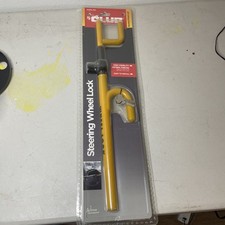 The Club Steering Wheel Lock W2 Keys Yellow Model 900 E6-58 The Club Steering Wheel Lock W2 Keys Yellow Model 900 E6-58