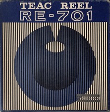 TEAC 7" Empty Reel, Single Thread Large Hub, New Box Bag