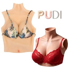 Realistic C-H Cup Silicone Breast Forms Breast Plate Fake Boobs For Crossdresser