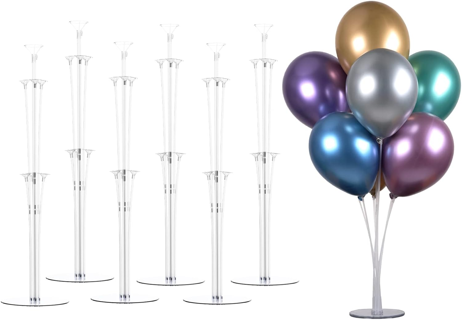 28-Inch Balloon Stand Kit for Birthday Wedding Party Decorations