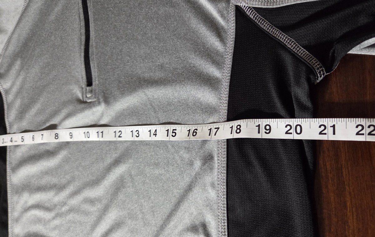Title: Roots 73 Men's Performance 1/4 Zip Pullover - Gray/Black