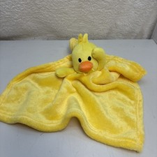 Duck Security Blanket Soft Yellow Baby Lovey Unisex Lovie Baby Gifts Toy