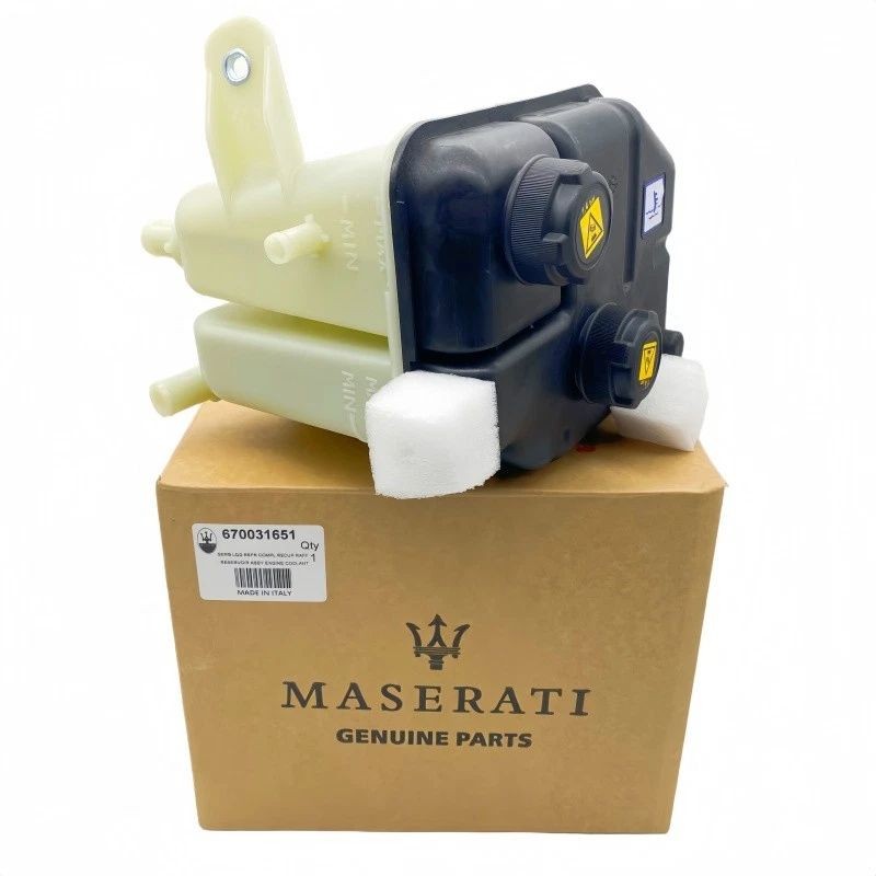 Coolant Reservoir Tank 670031651 for Maserati Quattroporte Levante Ghibli 14-19
