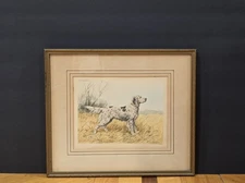 Hand Colored  Etching Society FRAMED Signed  Paul Wood
