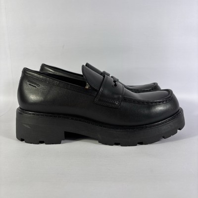Vagabond Cosmo 2.0 Loafers Men s Size 11 Black Shoes-NEW