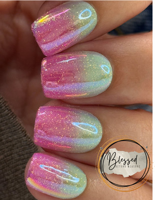 Red Aspen Press On Nails -Briar s Lessons in Commitment ACRYLIC  Squoval  Short