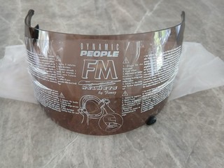 Vintage F.M. Motorcycle Helmet Visor NOS To Fit Force 1 Task Force & ENDOR