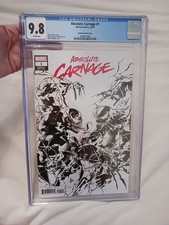 Absolute Carnage #1 Deodato Black & White Sketch Variant Cover CGC 9.8 Marvel