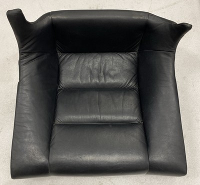 BMW E31 8 SERIES REAR RIGHT SEAT BLACK LEATHER 52208164644 NICE  