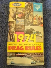 1974 NHRA DRAG RULES - Drag Racing's Official Guidelines, National Hot Rod Assn