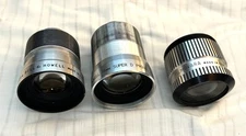 Bell & Howell 16mm Projection Lenses with Filmovara Attachment 2 in f1.4 / f1.6