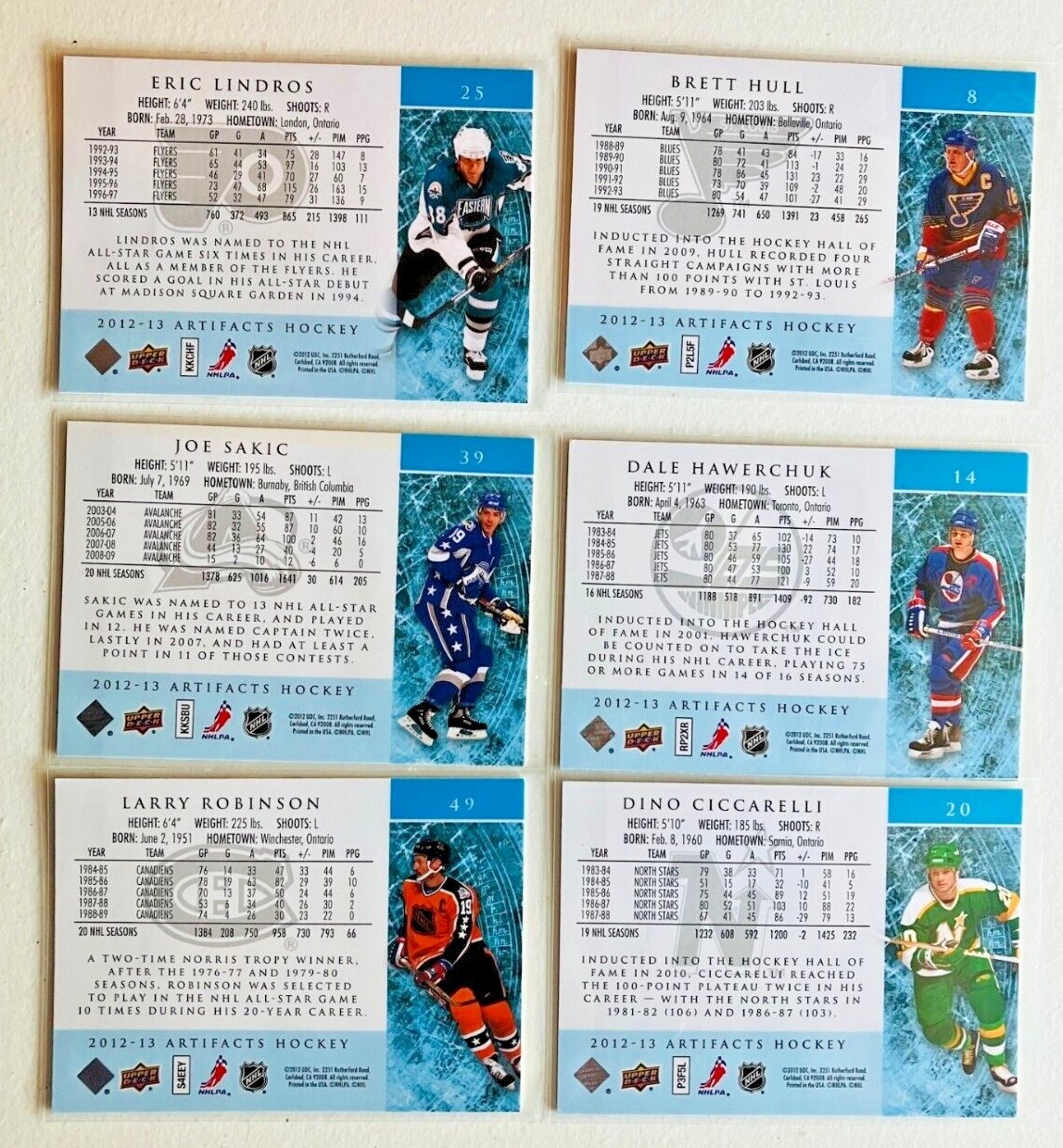 2012-13 UPPER DECK ARTIFACTS HOCKEY BASE CARDS 1-100 FINISH YOUR SET U PICK - Picture 3 of 4