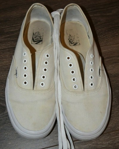 red and white low vans