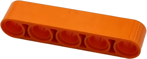 LEGO Nº 6143014 technic 5 agujeros brazo elevador barra perforadora naranja / 5 piezas - Imagen 2 de 2