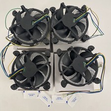 Lot 4 Intel LGA 1155 1156 1150 1151 CPU Heatsink Fan Desktop PC CPU Cooler OEM