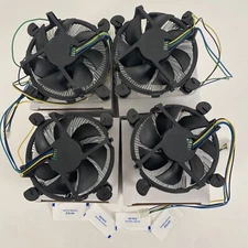 Lot 4 Intel LGA 1155 1156 1150 1151 CPU Heatsink Fan Desktop PC CPU Cooler OEM