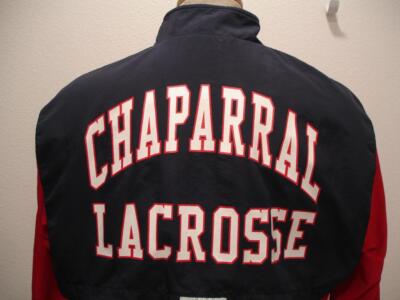 Boathouse Jacket Men's sz M Vented Blue Red White 1/2 Zip