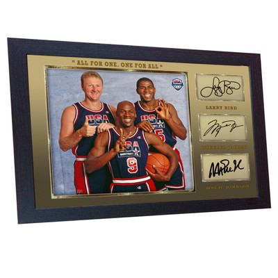 autographed larry bird basketball