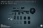 1:6 Easy & Simple PMC Weapon Set C SA 58 7.62 Assault Rifle Black ACOG 06034A