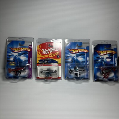 Hot Wheels Madd Propz Lot 4 Rare Collectible Air Planes
