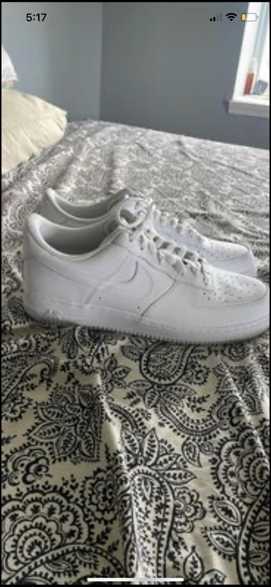 size 14 white air force ones