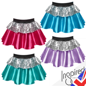 silver sequin skirt 12