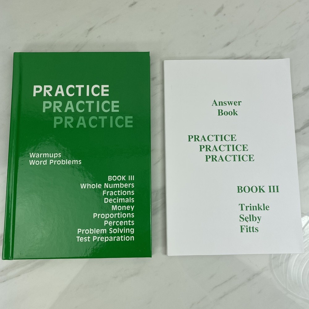 Master Math with Kringle Selby's Practice Book 3 & Answer Key