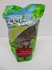 Organic Black Chia Seeds Sproutable, Non-GMO, Kosher, Raw by Food To Live