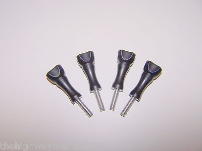 4 Genuine GoPro Long Thumb screws for GoPro HD 1 2 3 3+Plus The real ones