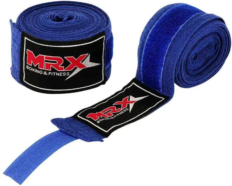 180" Hand Wraps MMA Muay Thai Kick Boxing Inner Gloves Mexican style Cotton Pair - Image 4 of 4