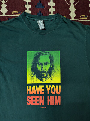 Brain Dead x Twin Peaks Have You Seen Him T-Shirt, M, Rare 2016 Bob Missing Tee