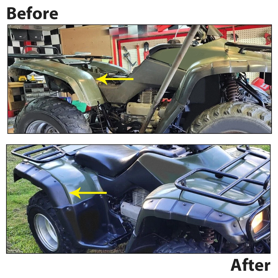 Guardabarros trasero derecho guardabarros guardabarros rancher para Honda TRX350 FE FM TE TM 00-03 Foto 4 de 4