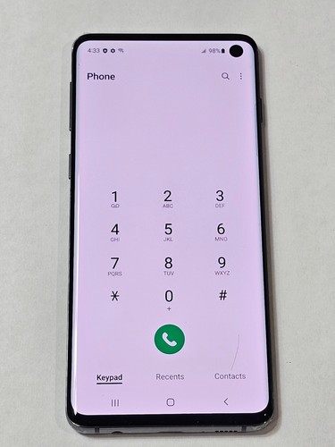 Samsung Galaxy S10 G973U LCD Frame Black Original OEM USA VERSION MINT